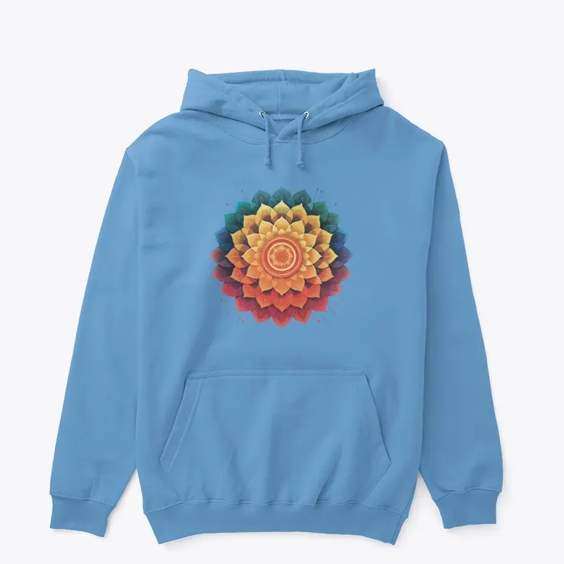 Mandala Magic: Petal Power Yoga Tee