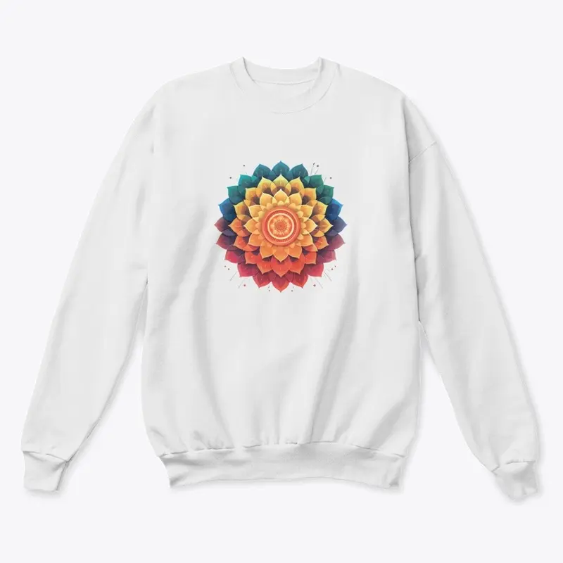 Mandala Magic: Petal Power Yoga Tee