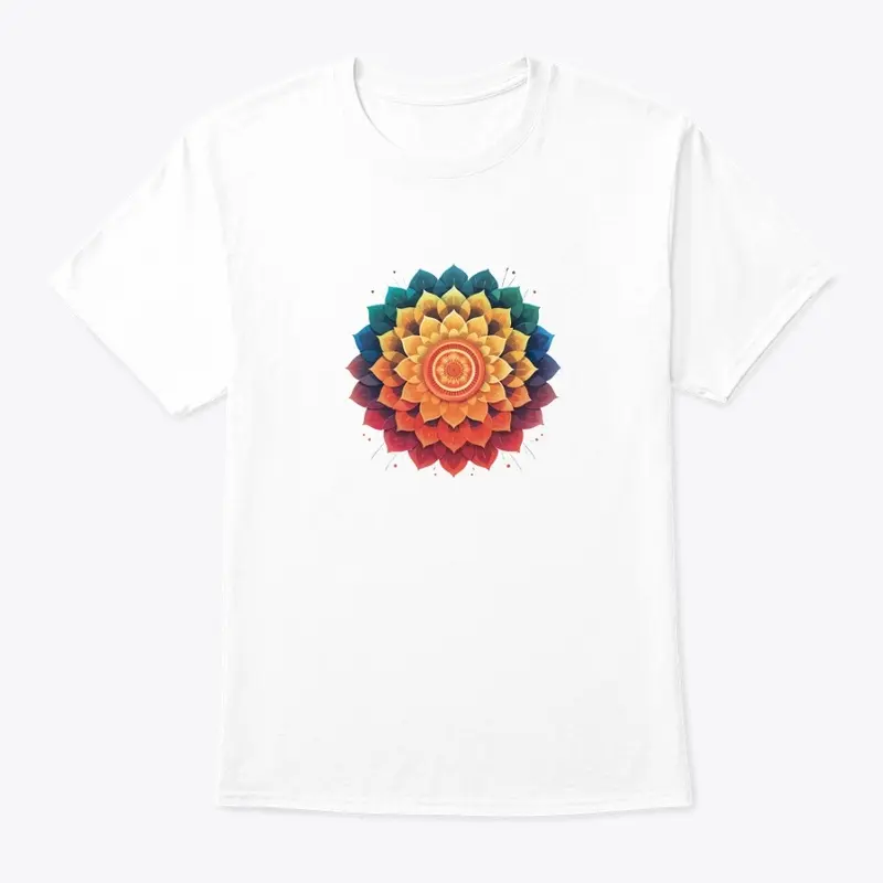 Mandala Magic: Petal Power Yoga Tee