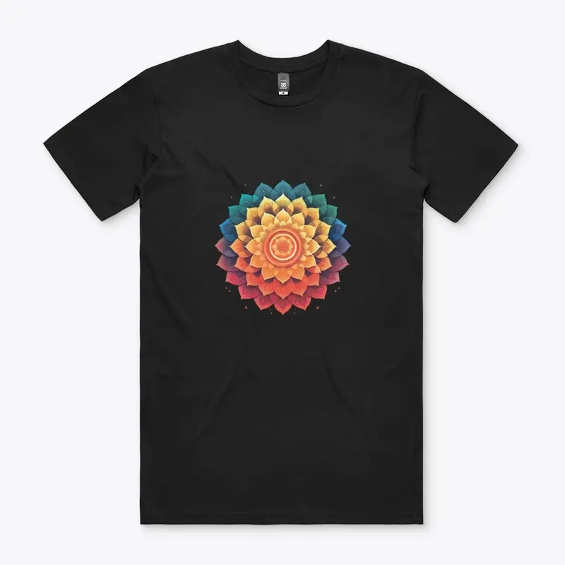 Mandala Magic: Petal Power Yoga Tee