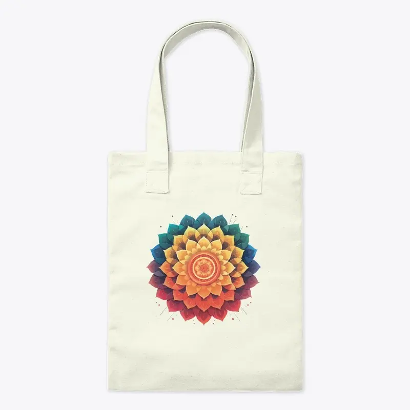 Mandala Magic: Petal Power Yoga Tee